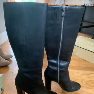 Michael kors boots 8.5 black soft leather EUC